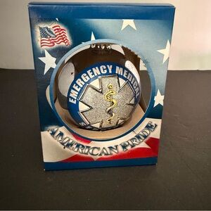 Emergency Medical Christmas Ornament American Pride